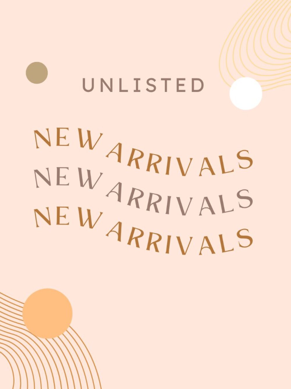 Unlisted New Arrivals